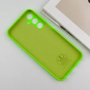 Чохол Silicone Cover Lakshmi Full Camera (AA) для Samsung Galaxy A35 Neon Green