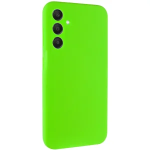 Колір: Зелений - Чохол Silicone Cover Lakshmi Full Camera (AA) для Samsung Galaxy A35 Neon Green