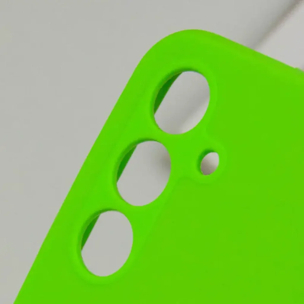 Чохол Silicone Cover Lakshmi Full Camera (AA) для Samsung Galaxy A35 Neon Green