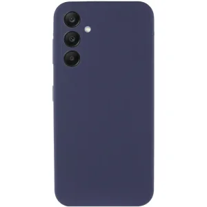 Чехол Silicone Cover Lakshmi Full Camera (AA) для Samsung Galaxy A35 Midnight Blue