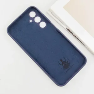 Чехол Silicone Cover Lakshmi Full Camera (AA) для Samsung Galaxy A35 Midnight Blue