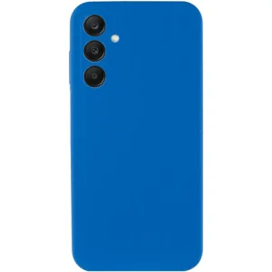 Чохол Silicone Cover Lakshmi Full Camera (AA) для Samsung Galaxy A35 Navy Blue