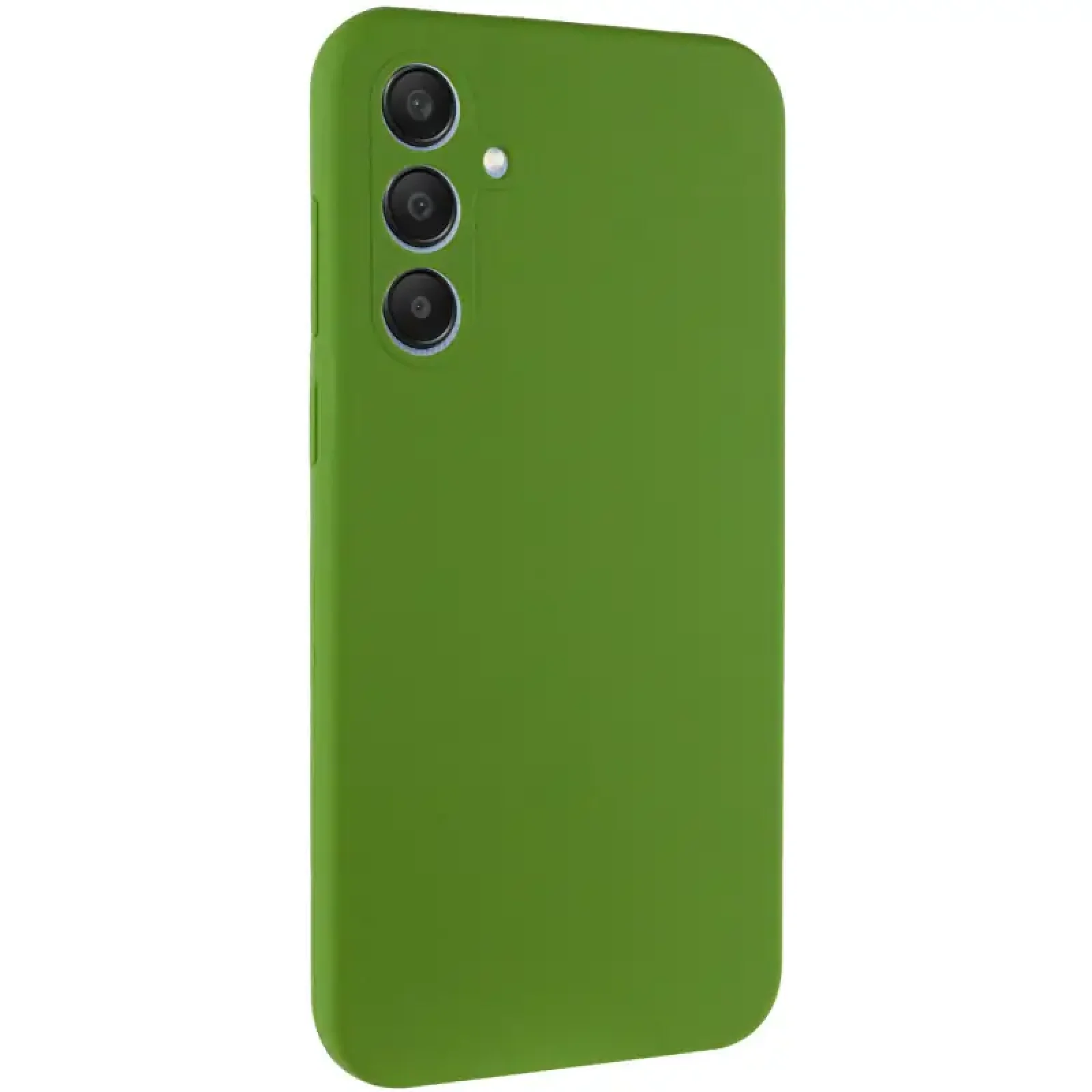 Чохол Silicone Cover Lakshmi Full Camera (AA) для Samsung Galaxy A35 Dark Green