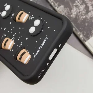 Чохол TPU Toys Case для Samsung Galaxy A35 Black Always Happy