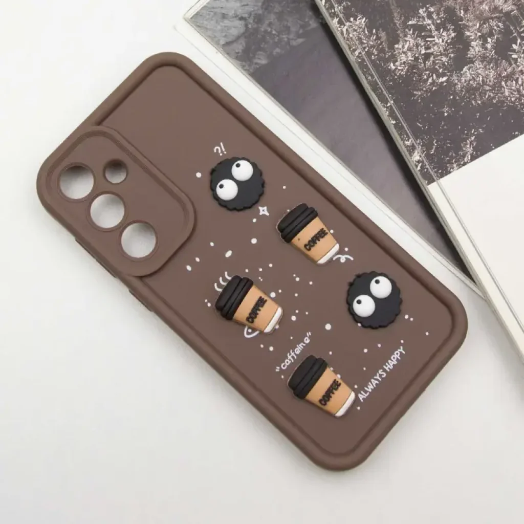 Чохол TPU Toys Case для Samsung Galaxy A35 Brown Always Happy