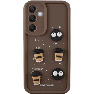Чехол TPU Toys Case для Samsung Galaxy A35 Brown Always Happy