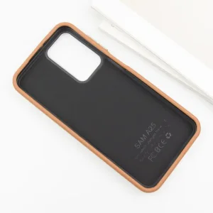 Чохол Leather Case Metal Buttons для Samsung Galaxy A35 Brown