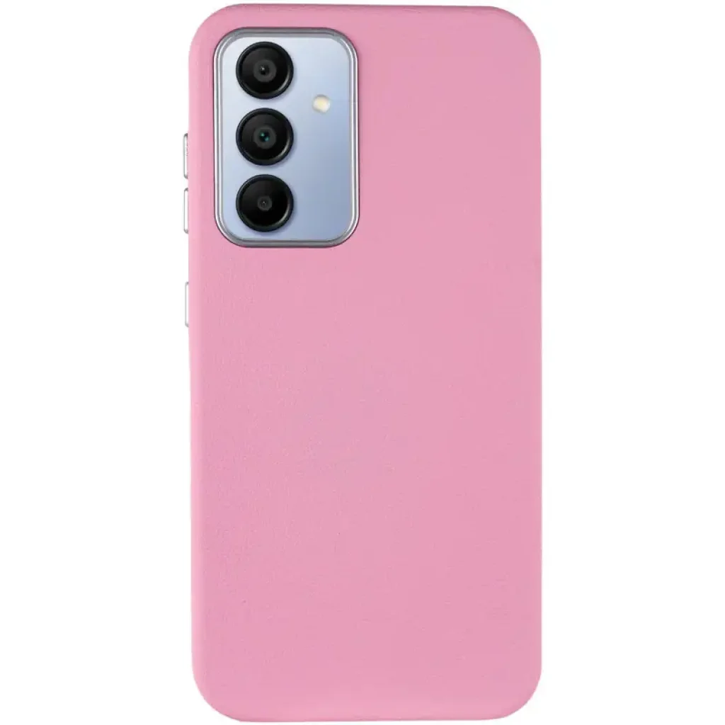 Чохол Leather Case Metal Buttons для Samsung Galaxy A35 Light Pink