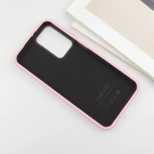Чохол Leather Case Metal Buttons для Samsung Galaxy A35 Light Pink