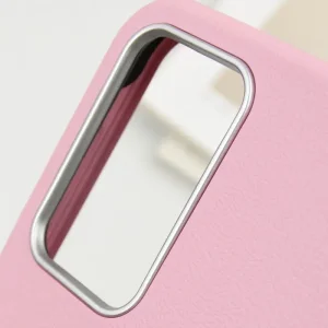 Чохол Leather Case Metal Buttons для Samsung Galaxy A35 Light Pink