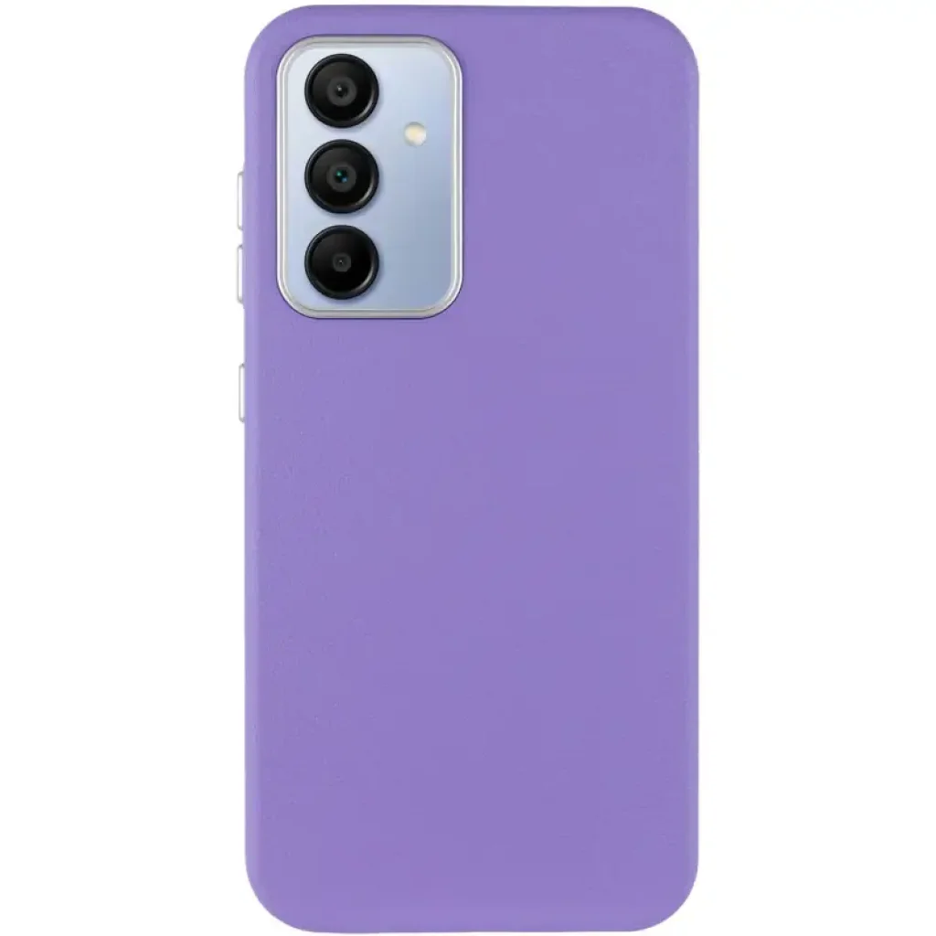 Чехол Leather Case Metal Buttons для Samsung Galaxy A35 Light Purple