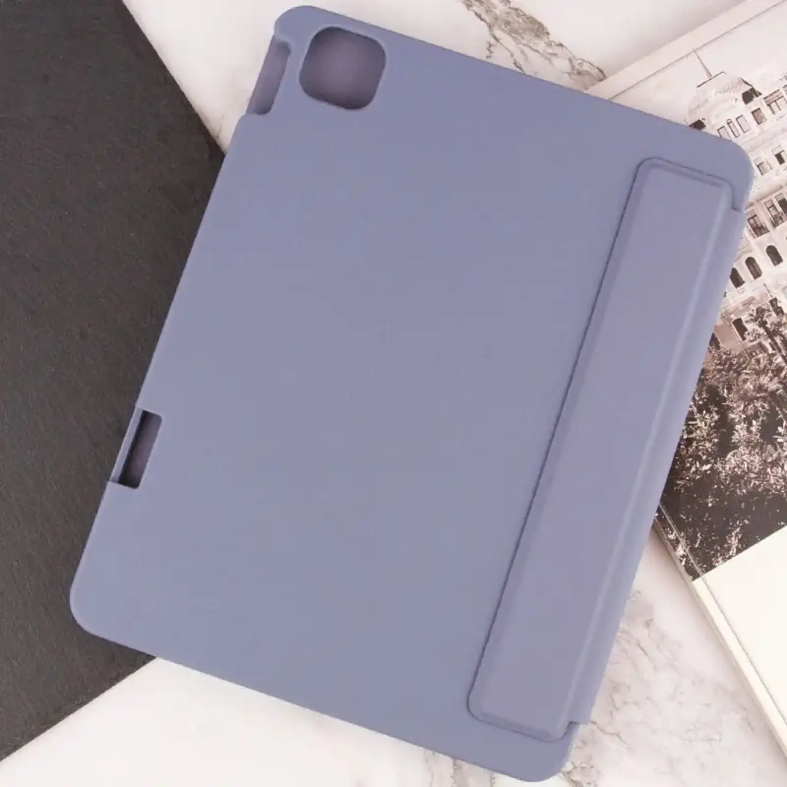 Чехол Smart Case Open Buttons для Apple iPad Pro 11 2024, Apple iPad Pro 11 2025 Lavender Gray