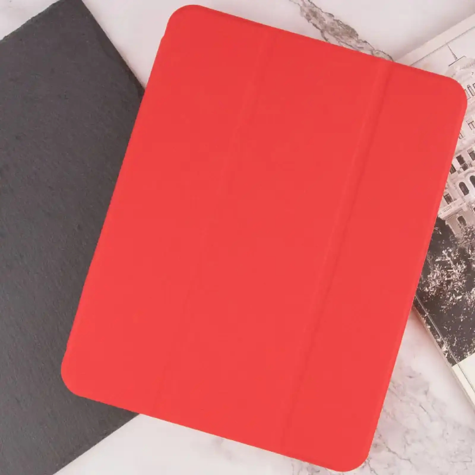 Чехол Smart Case Open Buttons для Apple iPad Pro 11 2024, Apple iPad Pro 11 2025 Red