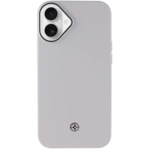 Чохол SGP PC+Leather with MagSafe для Apple iPhone 16 Grey