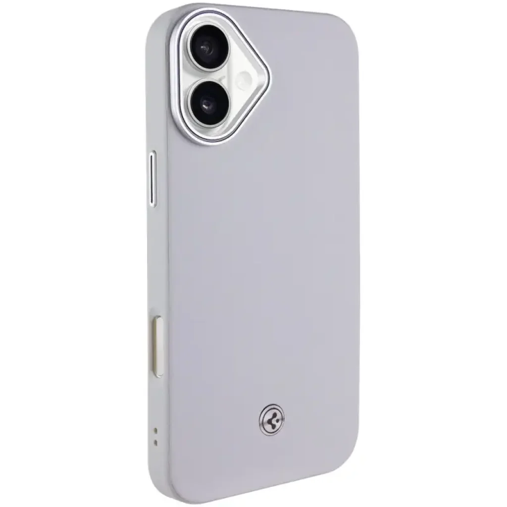 Чохол SGP PC+Leather with MagSafe для Apple iPhone 16 Grey