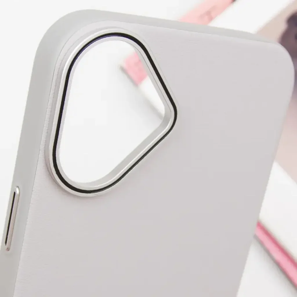 Чохол SGP PC+Leather with MagSafe для Apple iPhone 16 Grey