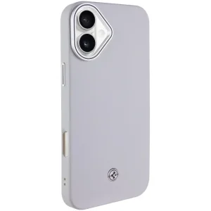 Чехол SGP PC+Leather with MagSafe для Apple iPhone 16 Grey