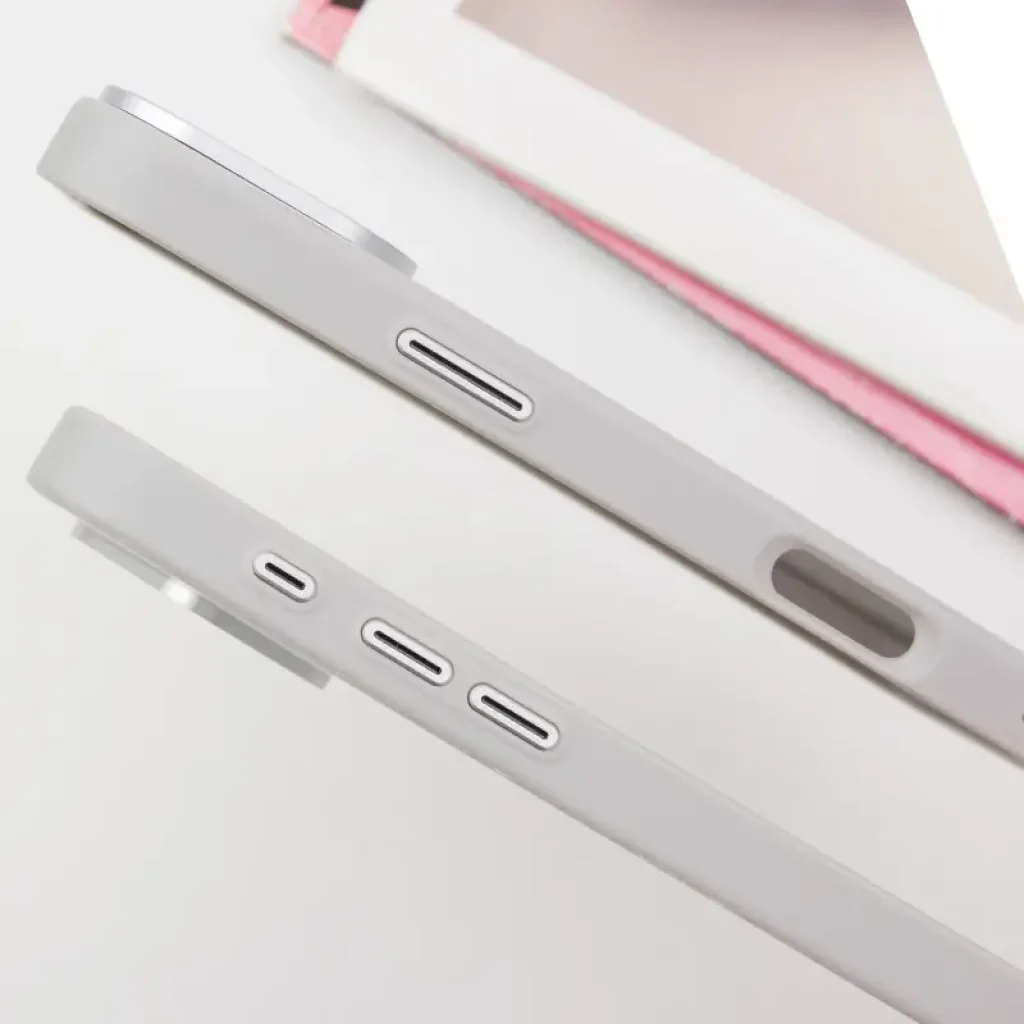 Чохол SGP PC+Leather with MagSafe для Apple iPhone 16 Grey