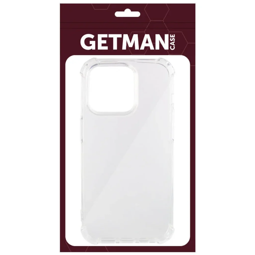 Чехол Getman Ease Logo TPU Case Transparent для Apple iPhone 16 Pro