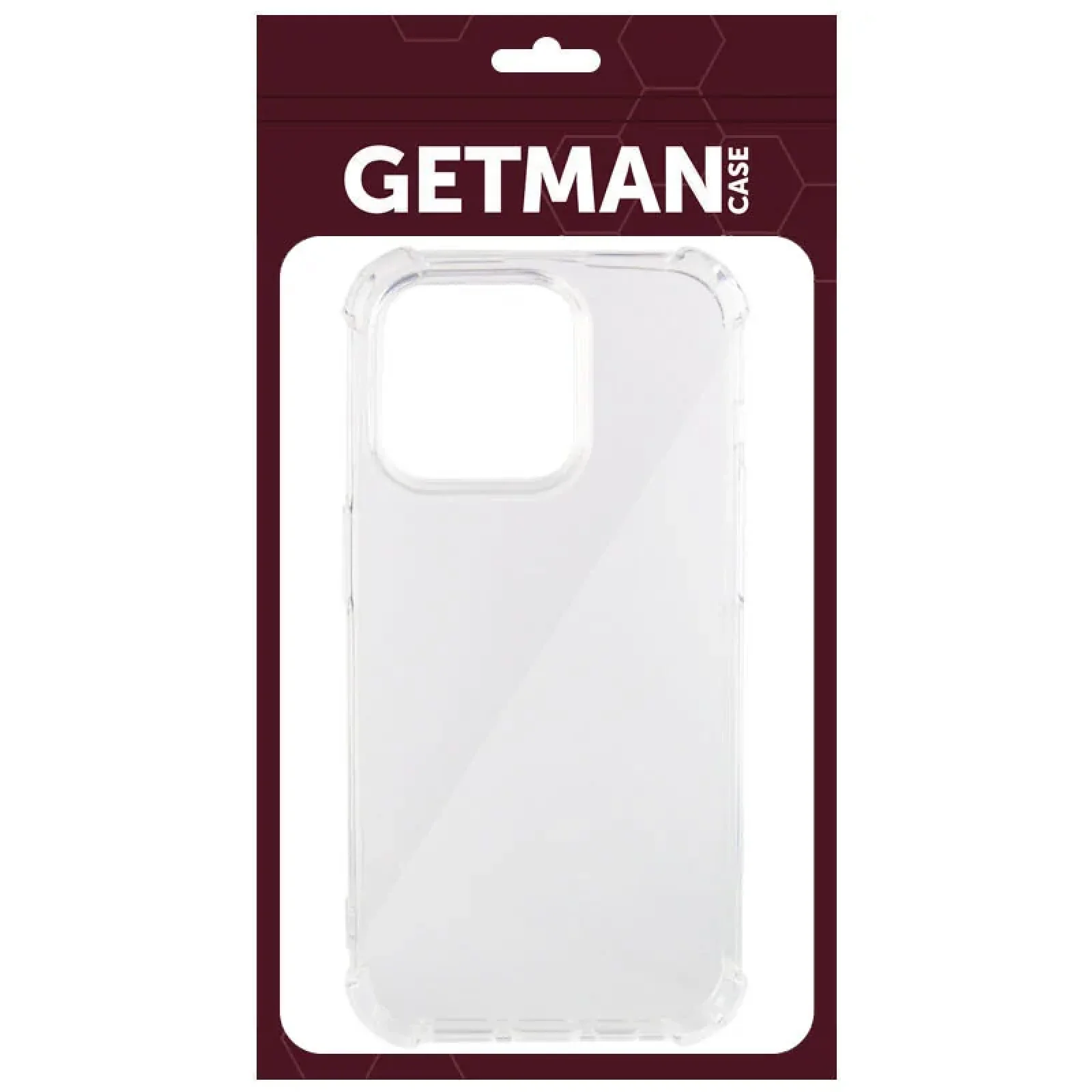 Чехол Getman Ease Logo TPU Case Transparent для Apple iPhone 16 Pro