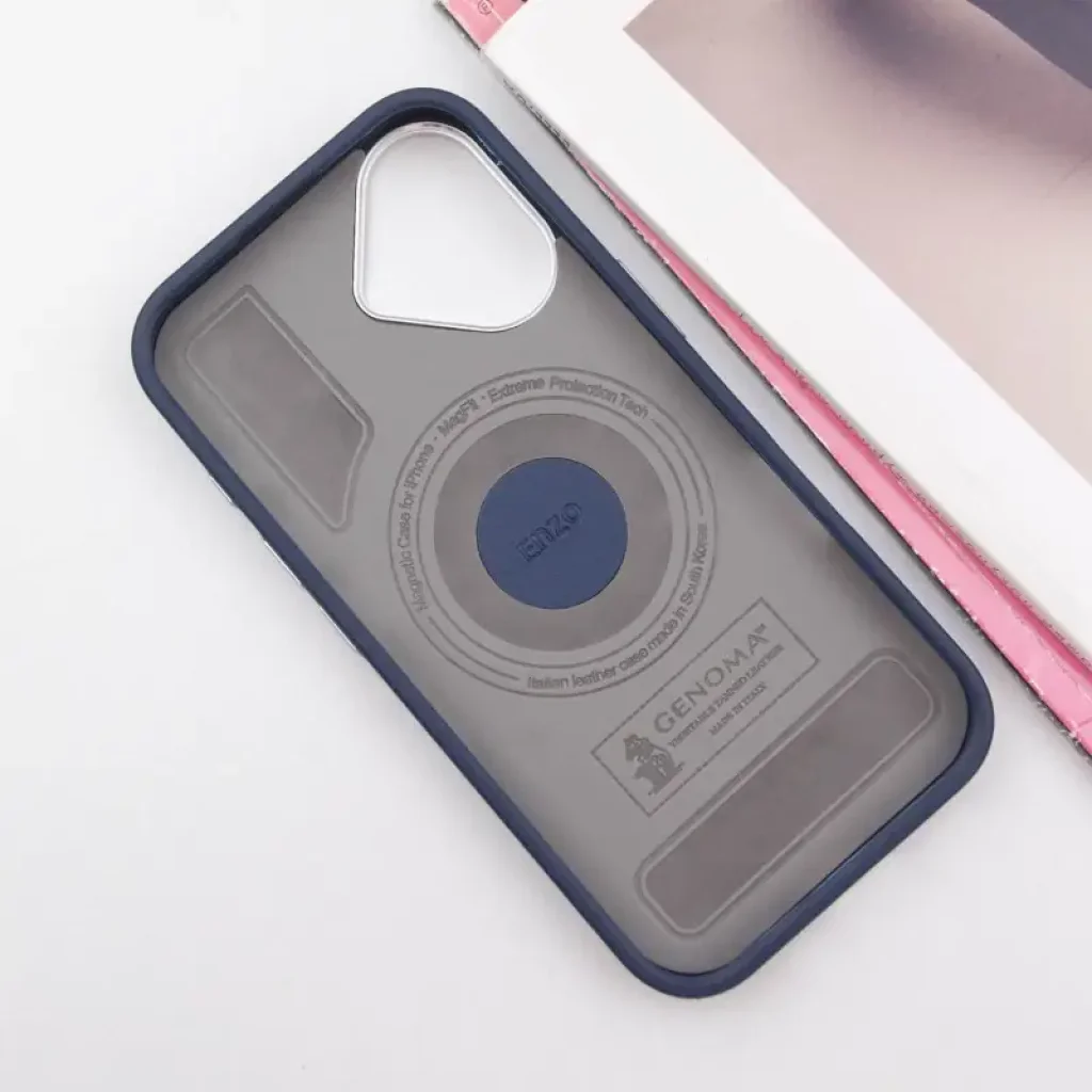 Чохол SGP PC+Leather with MagSafe для Apple iPhone 16 Plus Blue