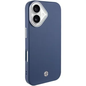 Чехол SGP PC+Leather with MagSafe для Apple iPhone 16 Plus Blue