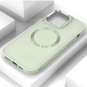 Чохол Bonbon Metal Style with MagSafe для Apple iPhone 16 Pro Max White