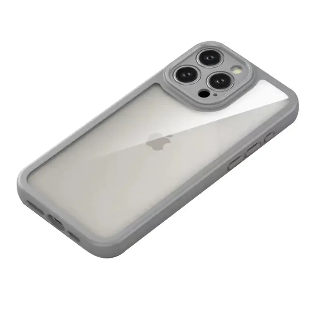 Чохол Transparent + Colour 1,5mm для Apple iPhone 16 Pro Max Grey