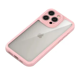 Чохол Transparent + Colour 1,5mm для Apple iPhone 16 Pro Max Pink