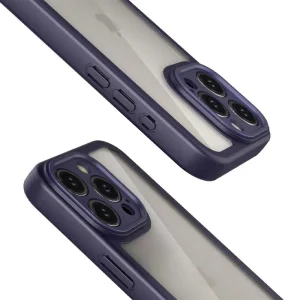 Чохол Transparent + Colour 1,5mm для Apple iPhone 16 Pro Max Purple