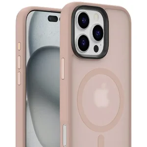 Чохол Metal Buttons with MagSafe Colorful для Apple iPhone 16 Pro Max Gold