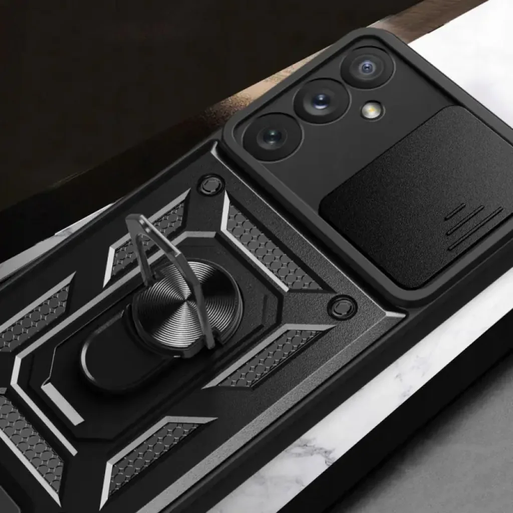 Чохол Camshield Serge Ring для Samsung Galaxy M55 Black