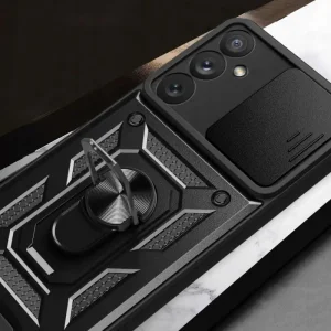 Чохол Camshield Serge Ring для Samsung Galaxy M55 Black