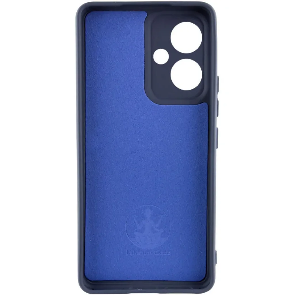 Чехол Silicone Cover Lakshmi Full Camera (AA) для Xiaomi Redmi 13 4G, Poco M6 4G Midnight Blue