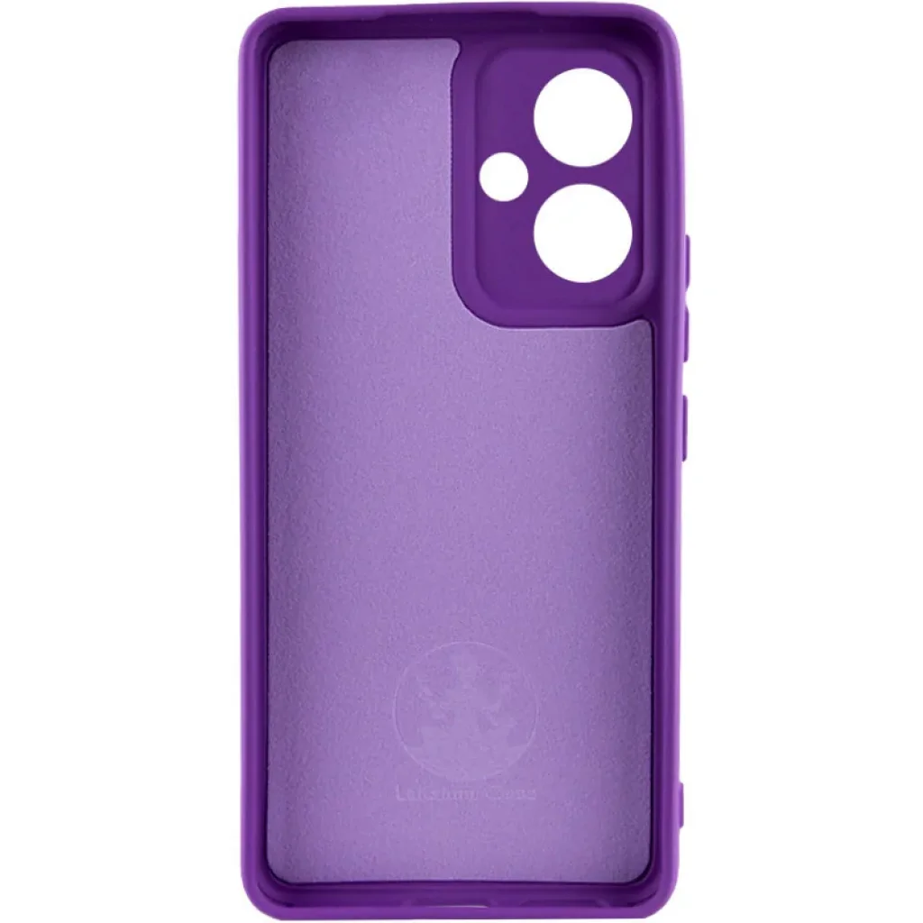 Чохол Silicone Cover Lakshmi Full Camera (AA) для Xiaomi Redmi 13 4G, Poco M6 4G Purple
