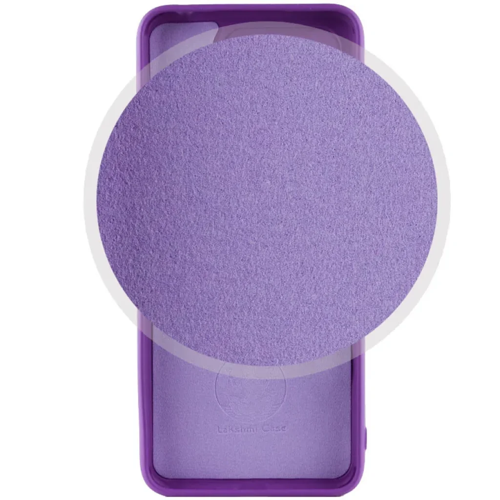 Чохол Silicone Cover Lakshmi Full Camera (AA) для Xiaomi Redmi 13 4G, Poco M6 4G Purple