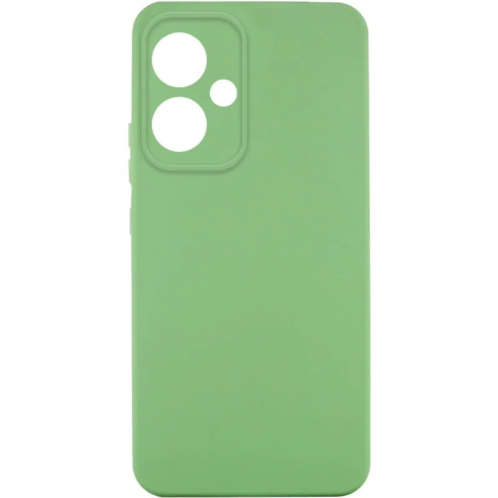 Чехол Silicone Cover Lakshmi Full Camera (AA) для Xiaomi Redmi 13 4G, Poco M6 4G Pistachio
