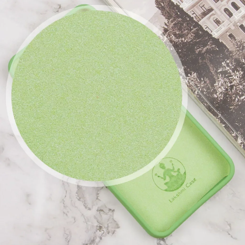 Чехол Silicone Cover Lakshmi Full Camera (AA) для Xiaomi Redmi 13 4G, Poco M6 4G Pistachio