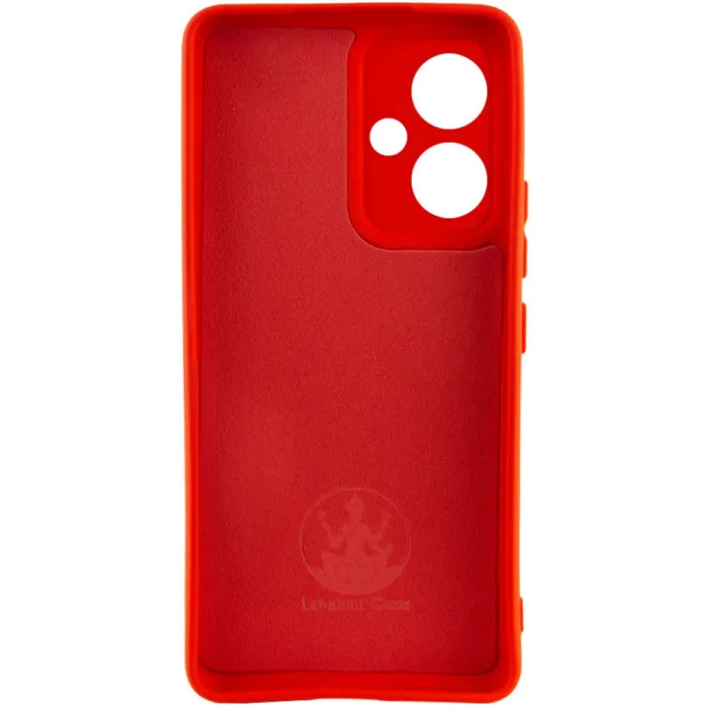 Чохол Silicone Cover Lakshmi Full Camera (AA) для Xiaomi Redmi 13 4G, Poco M6 4G Red