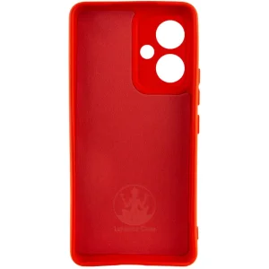Чохол Silicone Cover Lakshmi Full Camera (AA) для Xiaomi Redmi 13 4G, Poco M6 4G Red
