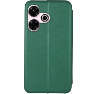 Чохол Classy PU Case для Xiaomi Redmi 13 4G, Poco M6 4G Green