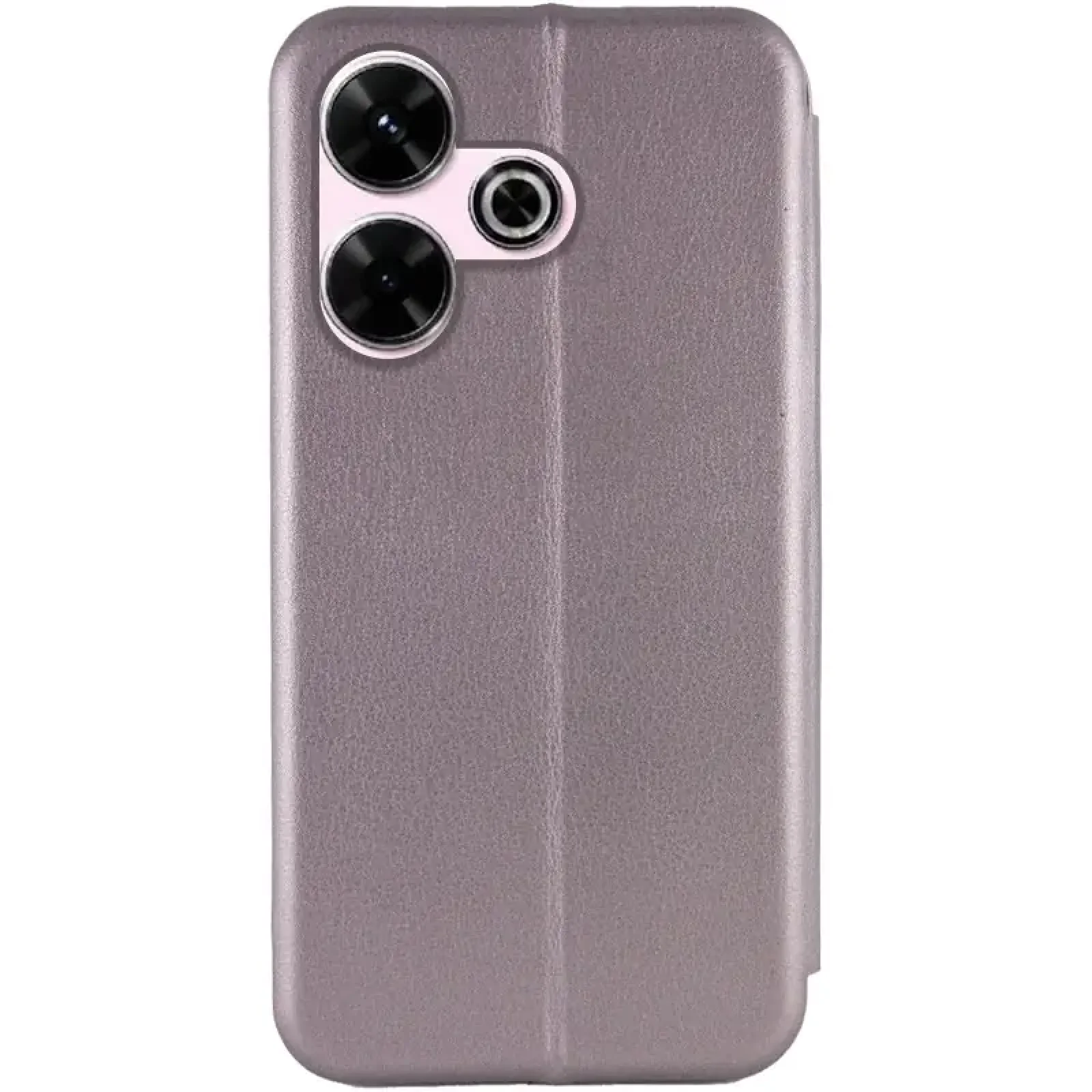Чохол Classy PU Case для Xiaomi Redmi 13 4G, Poco M6 4G Grey
