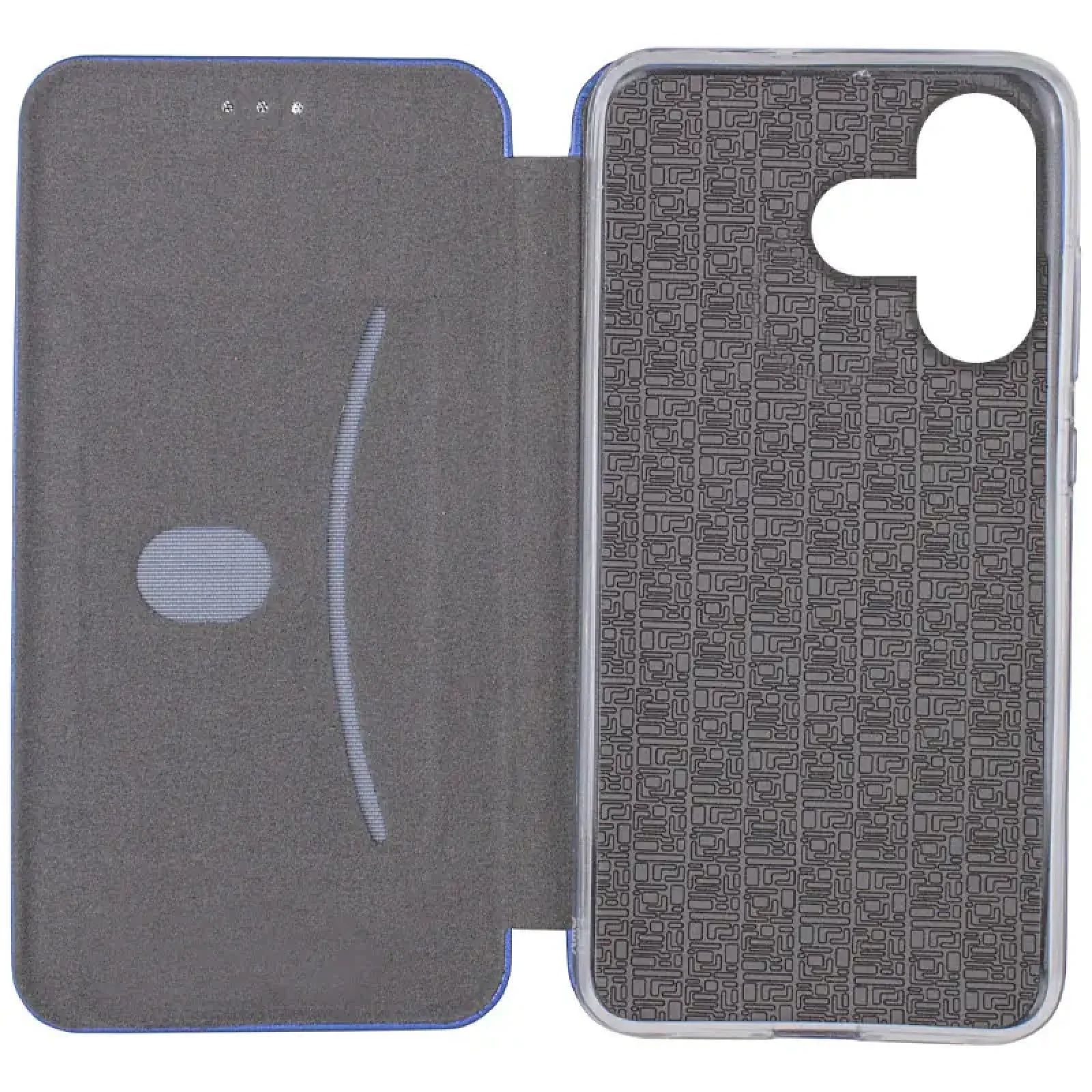 Чохол Classy PU Case для Xiaomi Redmi 13 4G, Poco M6 4G Blue