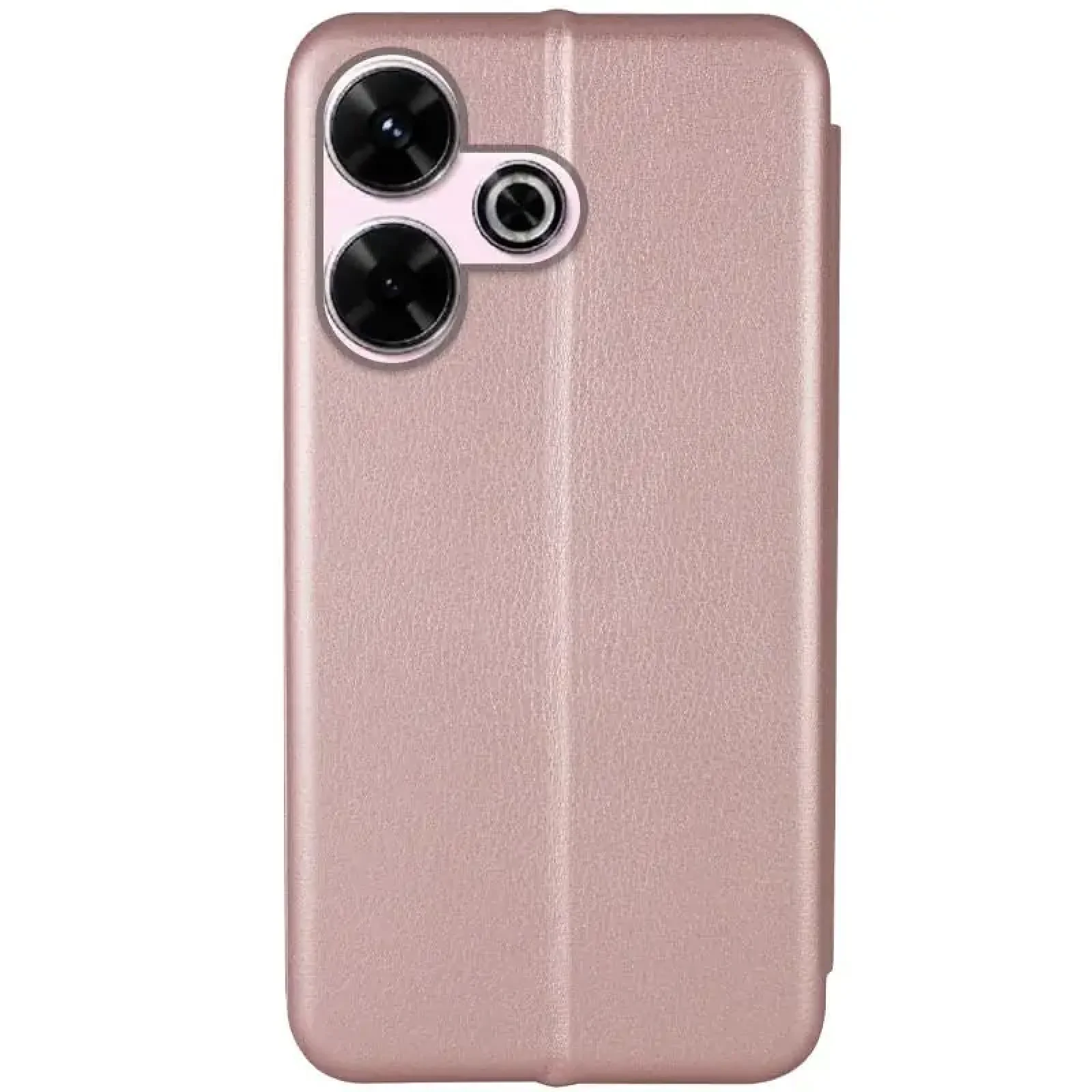 Чохол Classy PU Case для Xiaomi Redmi 13 4G, Poco M6 4G Rose Gold