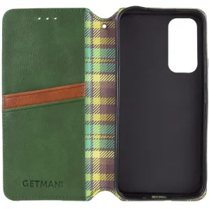 Чехол Getman Cubic PU Case для Samsung Galaxy M35 5G Green
