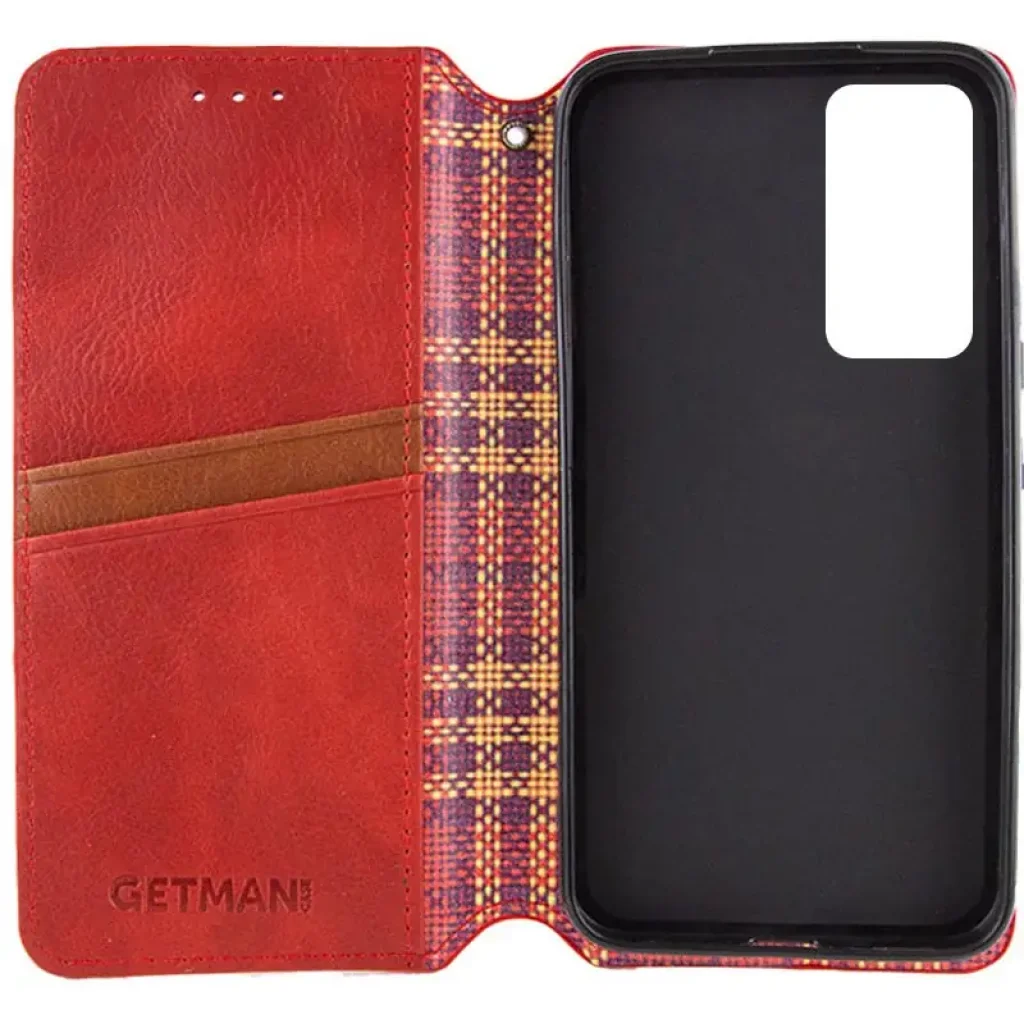 Чехол Getman Cubic PU Case для Samsung Galaxy M35 5G Red