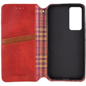 Чехол Getman Cubic PU Case для Samsung Galaxy M35 5G Red