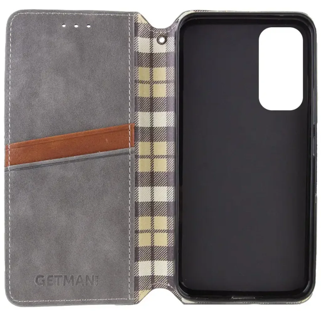 Чохол Getman Cubic PU Case для Samsung Galaxy M35 5G Grey