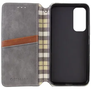 Чохол Getman Cubic PU Case для Samsung Galaxy M35 5G Grey
