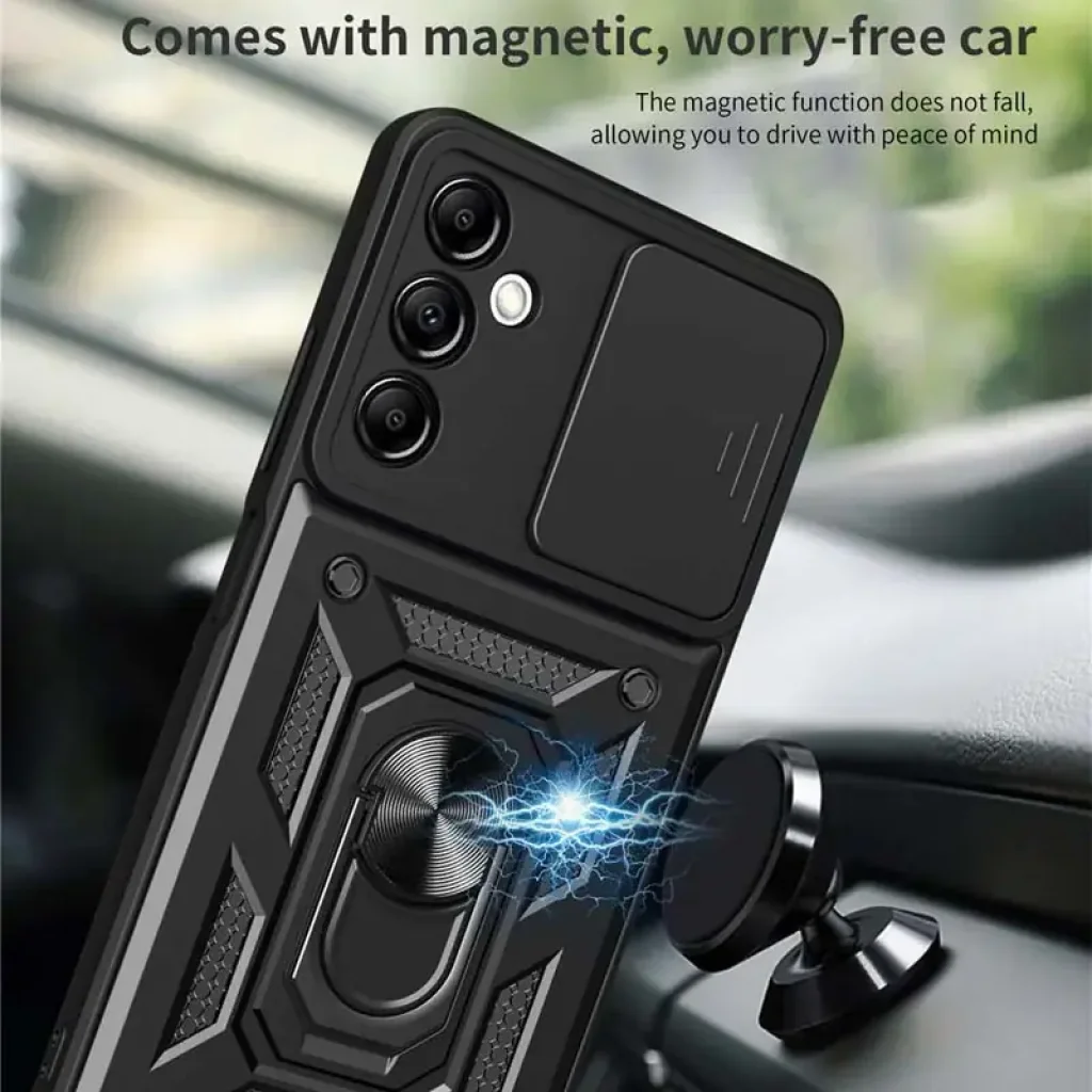 Чохол Camshield Serge Ring для Samsung Galaxy M35 5G Black